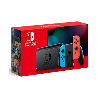 NINTENDO SWITCH  GÉPCSOMAG V2 RED - BLUE (használt)