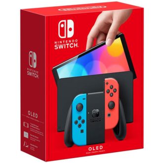 NINTENDO SWITCH OLED RED - BLUE  64 GB (használt)