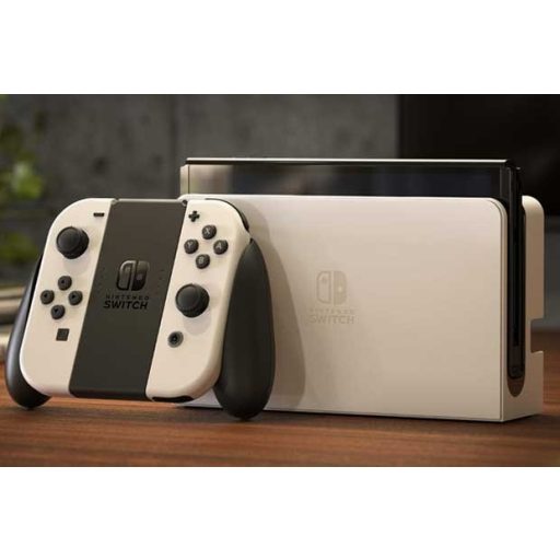 NINTENDO SWITCH OLED WHITE  64 GB használt (használt)