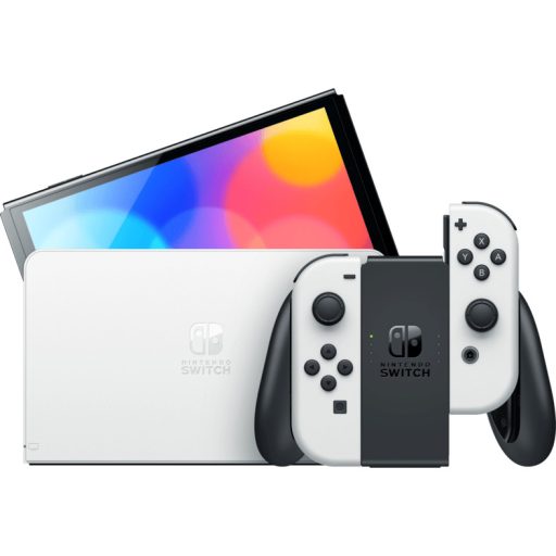 NINTENDO SWITCH OLED WHITE  64 GB használt (használt)
