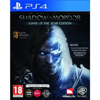   Middle-Earth Shadow of Mordor Game of the Year Edition PS4 (használt)