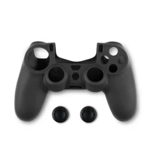Spartan Gear - szilikon kontroller és analóg védő fekete (PS4)