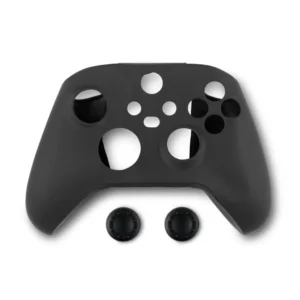 Spartan Gear - kontroller és analóg szilikon védő fekete (XBX)