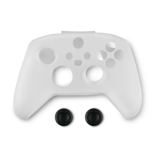 072245.webp Spartan Gear - kontroller és analóg szilikon védő fehér (XBX)