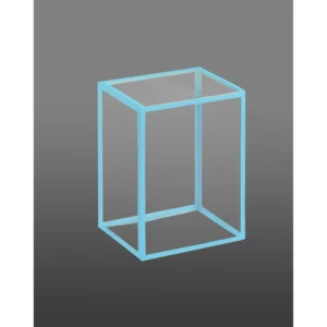 Funko POP világító kék védőtok 4" figurához (Platform nélküli)