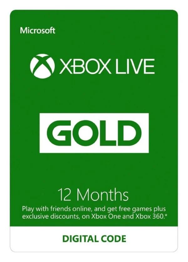 1049.webp Live Gold 12 hó Card (XBO)