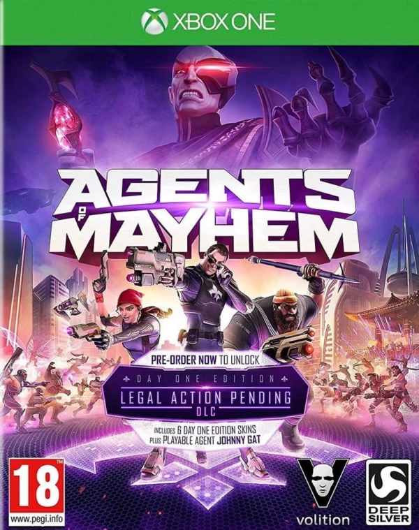 Agents of Mayhem Retail Edition (XBO)használt