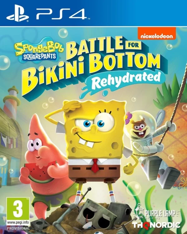 SpongeBob Squarepants: Battle for Bikini Bottom - Rehydrated (PS4)