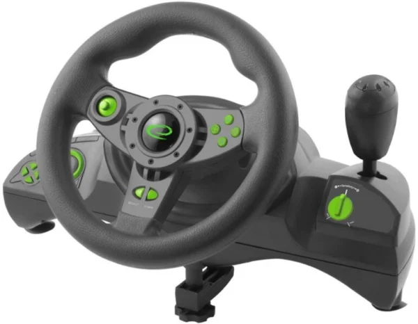 115897_altpic_2.webp Esperanza Stering Wheel NITRO kormány szett (EGW102) PC/PS3 (használt)