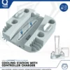 127944.webp Qware QWPS5-5007 Konzol Hűtőállomás és Kontroller Töltő – PlayStation 5 Disc Edition & Digital Edition