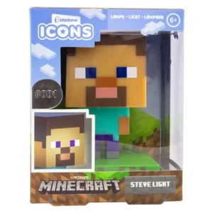 Paladone Minecraft: Steve Icon Light BDP (PP6594MCFV2) (Platform nélküli)