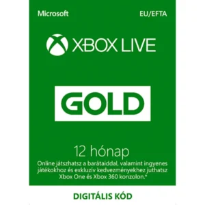 Live Gold 12 hó KÓD (XBO)