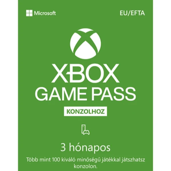 Game Pass 3 hó Card (XBO)