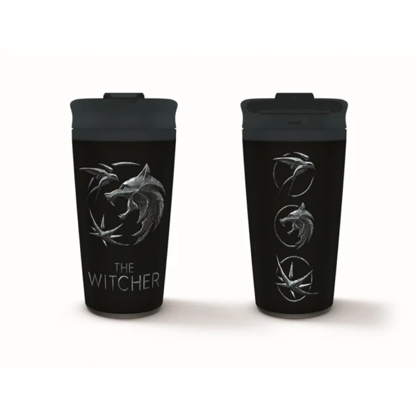 1436.webp The Witcher - Sigils fém utazó bögre (Platform nélküli)