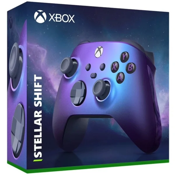 149450.webp Microsoft Xbox Stellar Shift (Fekete & Lila) Series S / X kontroller vezeték nélküli (használt)