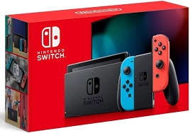 NINTENDO SWITCH  GÉPCSOMAG V2 RED - BLUE (használt)