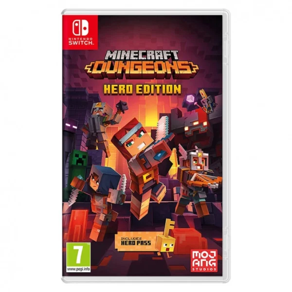 201871.webp Minecraft Dungeons Hero Edition Nintendo Switch (használt)