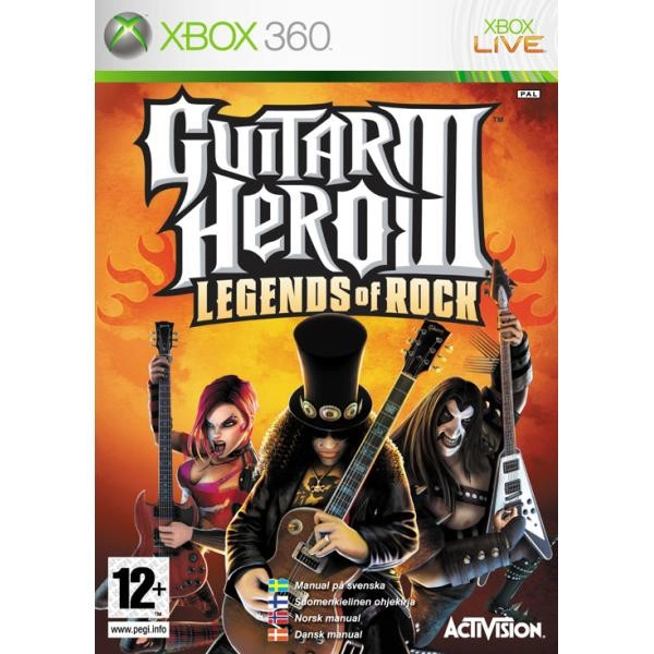 Guitar Hero III Legends of Rock (Xbox 360) (használt)