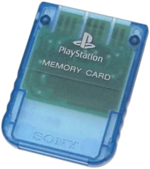 251213.webp Sony PlayStation Ocean Blue memória kártya PS1 (használt)