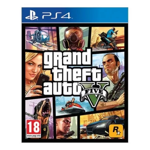 257000.webp Grand Theft Auto V (GTA 5) PS4 Playstation 4 (használt)