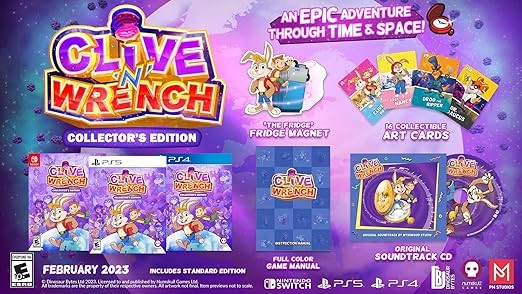 Clive 'N' Wrench [Collector's Edition] Nintendo Switch