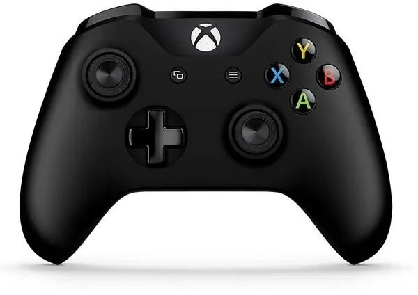Microsoft Xbox One S vezeték nélküli kontroller Fekete (használt)