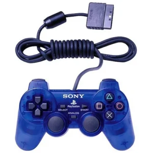 287002.webp Ocean Blue Playstation Kontroller vezetékes PS2 (használt)