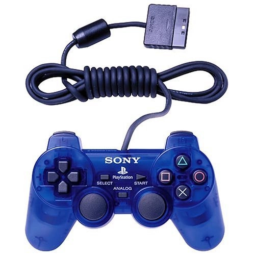 Ocean Blue Playstation Kontroller vezetékes PS2 (használt)