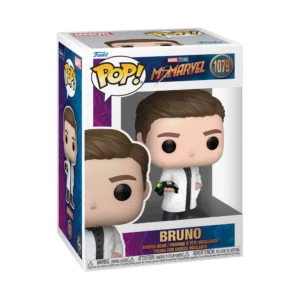 288.webp Funko Pop! Television: Ms. Marvel - Bruno #1079 Vinyl Figure (Platform nélküli)