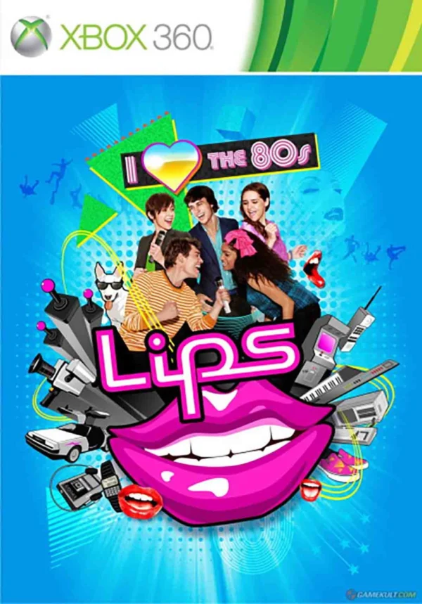 292055.webp Lips I Love the 80's (Xbox 360) (használt)