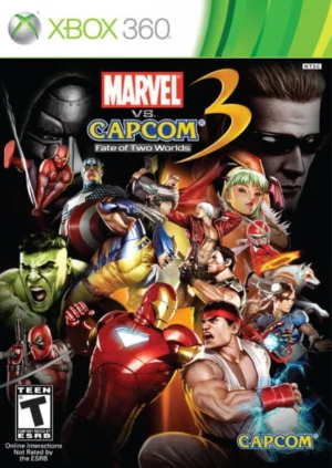 302217.webp Marvel vs. Capcom 3 Fate of the Two Worlds (Xbox 360) (használt)