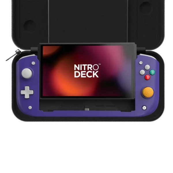 Nitro Deck Retro Purple Limited Edition hordtáskával Nintendo Switch