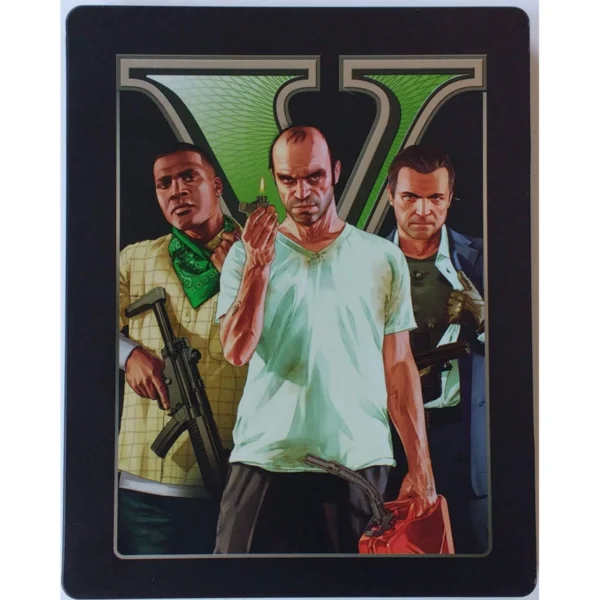 335989.webp Grand Theft Auto V GTA V Steelbook Edition Playstation 3 PS3 (használt)