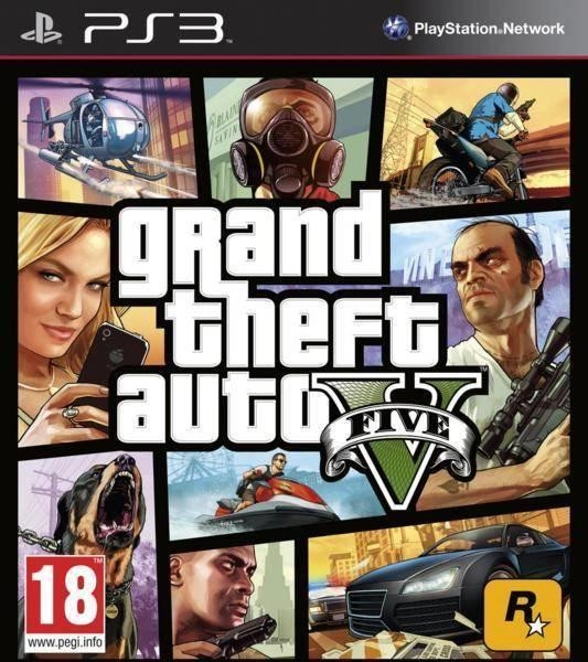 335989_altpic_1.webp Grand Theft Auto V GTA V Steelbook Edition Playstation 3 PS3 (használt)