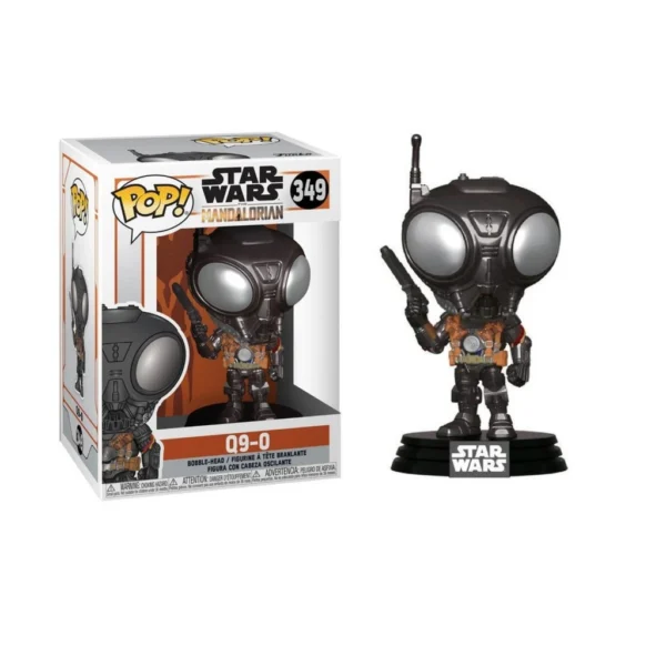 340881.webp Funko POP Star Wars: Mandalorian - Q9-0 (Platform nélküli)
