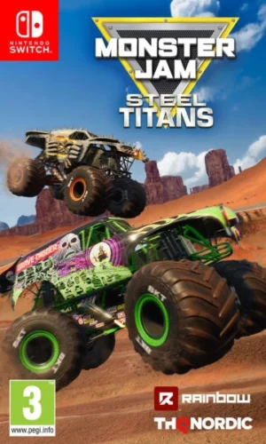 351066.webp Monster Jam Steel Titans Nintendo Switch NSW (használt)