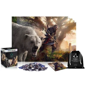 357.webp Assassins Creed Valhalla: Eivor & Polar Bear Puzzles 1000 (Platform nélküli)