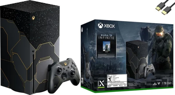 Microsoft Xbox Series X 1TB Halo Infinite Limited Edition Játékkonzol (használt)