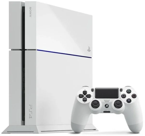 PLAYSTATION 4 Glacier White fehér PS4 (HASZNÁLT)  (használt)