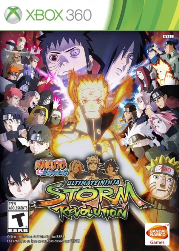 417823.webp Naruto Shippuden Ultimate Ninja Storm Revolution Xbox 360 (használt)