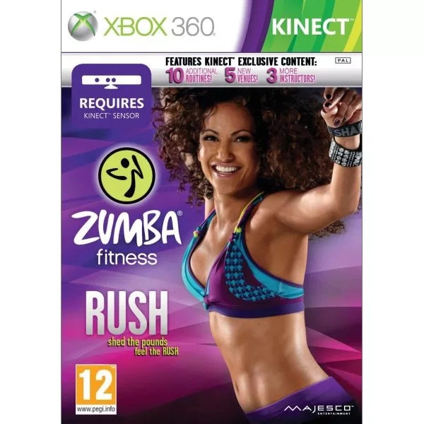419381.webp Zumba Fitness Rush Kinect Xbox 360 (használt)