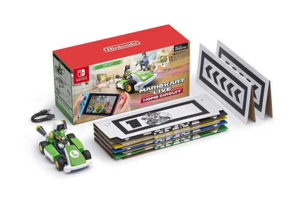 421388_altpic_1.webp Nintendo Mario Kart Live Home Circuit Luigi Set (Switch) (használt)