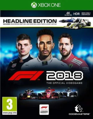 F1 Formula 1 2018 [Headline Edition] Xbox One  (használt)