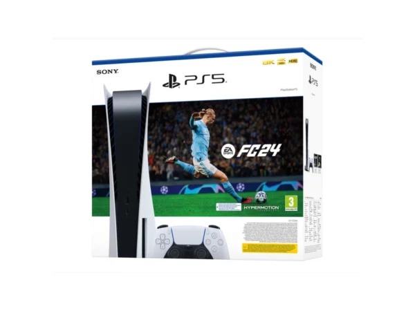 437928.webp Sony PlayStation 5 konzol lemezmeghajtóval (PS5) + ajándék játék (használt)