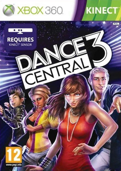 483584.webp Dance Central 3 Xbox 360 Kinect (használt)