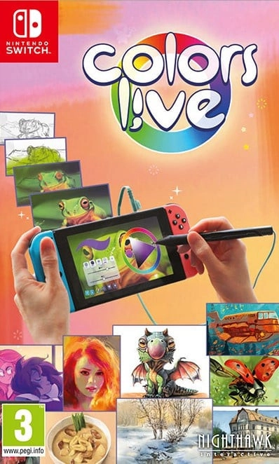 Color Live + Stylus ceruza Nintendo Switch (használt) NSW