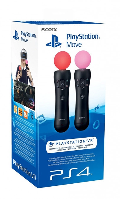 Sony PlayStation Move Motion Kontroller - Twin Pack PS3 PS4  (használt)