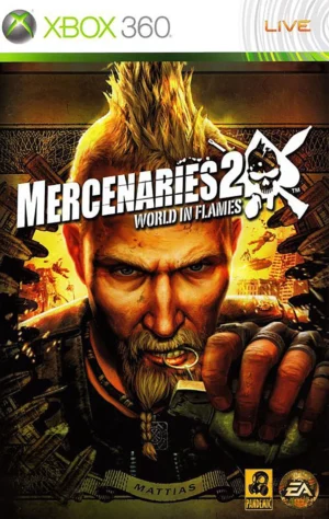572185.webp Mercenaries 2 World in Flames (Xbox 360) (használt)