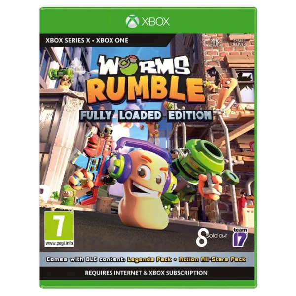 Worms Rumble - Fully Loaded Edition XBOX (használt)