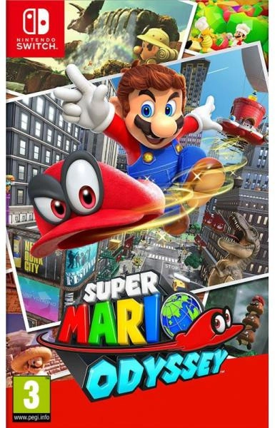 SUPER MARIO ODYSSEY NINTENDO SWITCH NSW (használt)